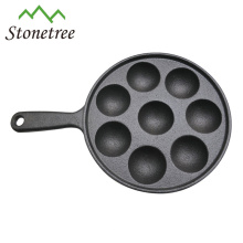 2017 Novo Ferro Fundido Ferramentas De Cozimento De Óleo Vegetal Bakeware Bolo Mould Com 19 Buraco